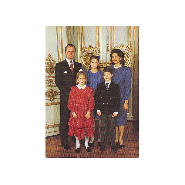 Svenska Kungliga Familien i Stockholm.