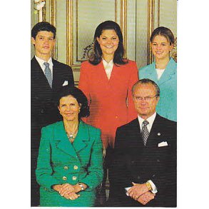 Svenska Kungliga Familien i Stockholm.