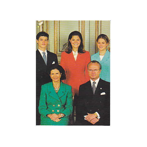 Svenska Kungliga Familien i Stockholm.