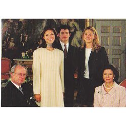 Svenska Kungliga Familien i Stockholm.