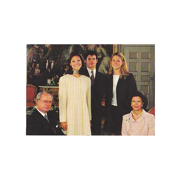 Svenska Kungliga Familien i Stockholm.