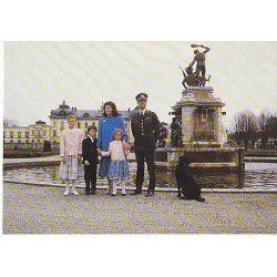 Svenska Kungliga Familien i Stockholm.