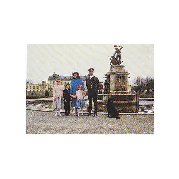 Svenska Kungliga Familien i Stockholm.