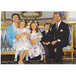 Svenska Kungliga Familien i Stockholm.