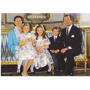 Svenska Kungliga Familien i Stockholm.