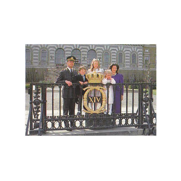 Svenska Kungliga Familien i Stockholm.