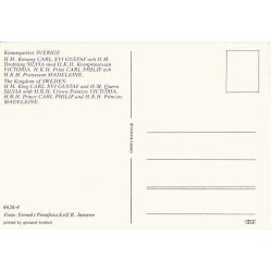 Svenska Kungliga Familien i Stockholm.