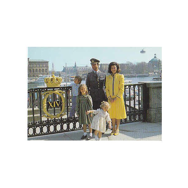 Svenska Kungliga Familien i Stockholm.