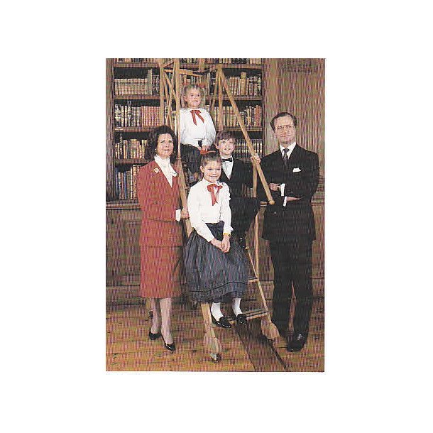 Svenska Kungliga Familien i Stockholm.