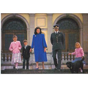 Svenska Kungliga Familien i Stockholm.