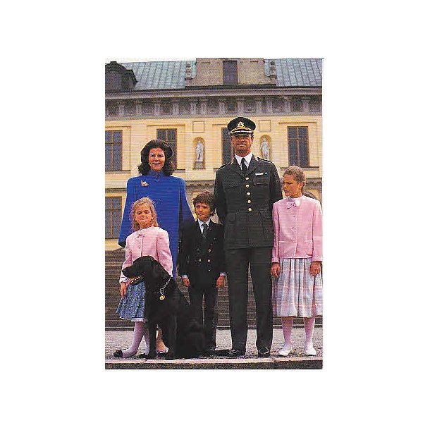 Svenska Kungliga Familien i Stockholm.