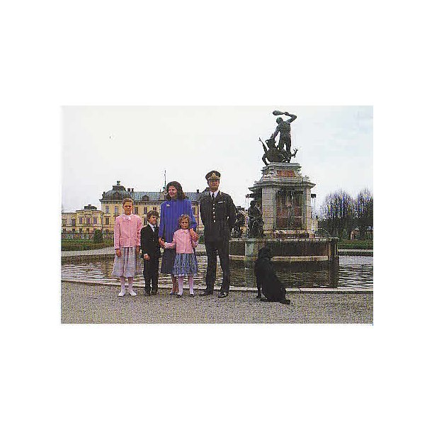 Svenska Kungliga Familien i Stockholm.