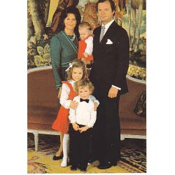Svenska Kungliga Familien i Stockholm.