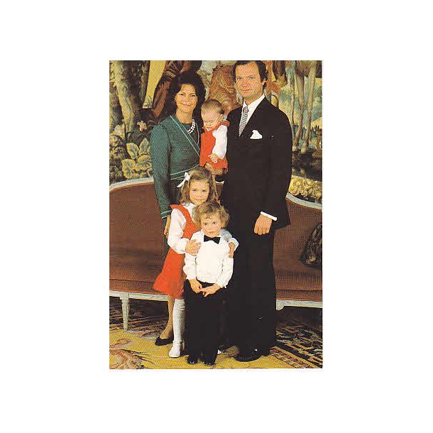 Svenska Kungliga Familien i Stockholm.