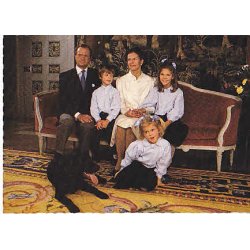 Svenska Kungliga Familien i Stockholm.