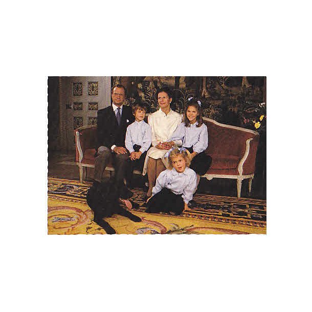 Svenska Kungliga Familien i Stockholm.