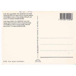 Svenska Kungliga Familien i Stockholm.