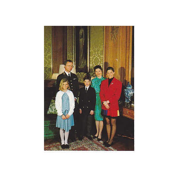 Svenska Kungliga Familien i Stockholm.