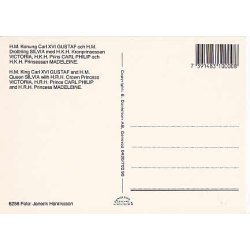 Svenska Kungliga Familien i Stockholm.