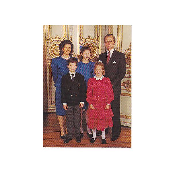 Svenska Kungliga Familien i Stockholm.
