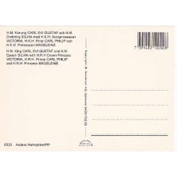 Svenska Kungliga Familien i Stockholm.