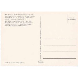 Svenska Kungliga Familien i Stockholm.