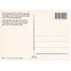 Svenska Kungliga Familien i Stockholm.