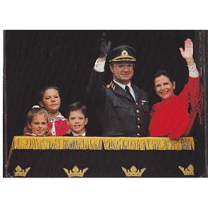 Svenska Kungliga Familien i Stockholm.