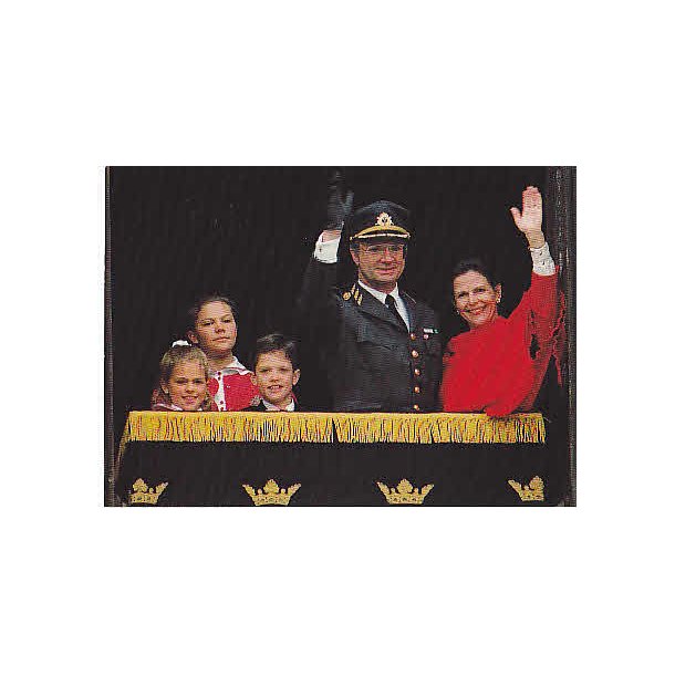 Svenska Kungliga Familien i Stockholm.