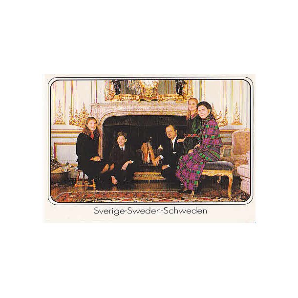 Svenska Kungliga Familien i Stockholm.