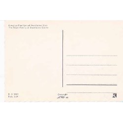 Svenska Kungliga Familien i Stockholm.