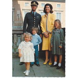 Svenska Kungliga Familien i Stockholm.