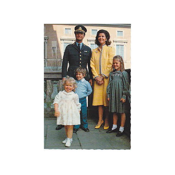 Svenska Kungliga Familien i Stockholm.