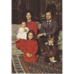 Svenska Kungliga Familien i Stockholm.