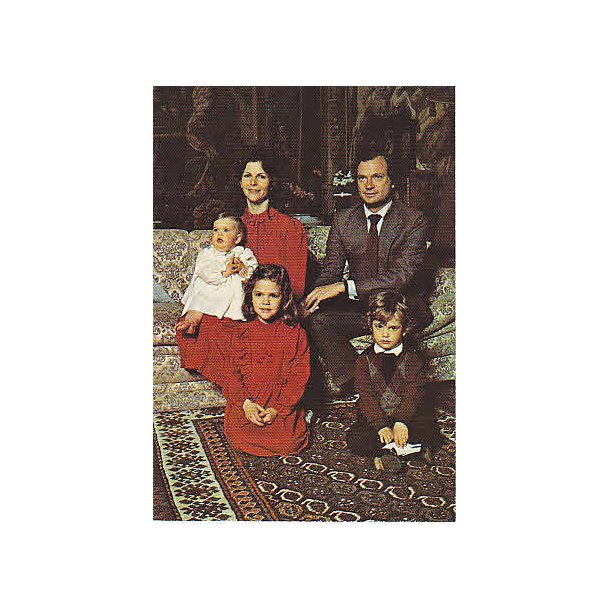 Svenska Kungliga Familien i Stockholm.