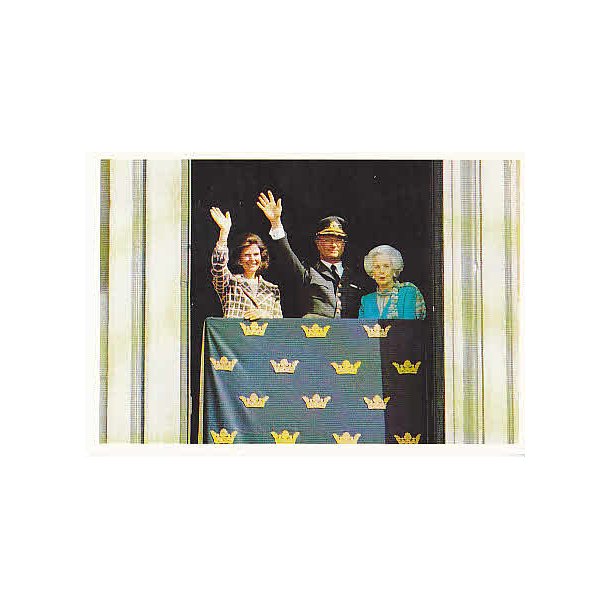 Svenska Kungliga Familien i Stockholm.