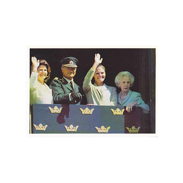 Svenska Kungliga Familien i Stockholm.