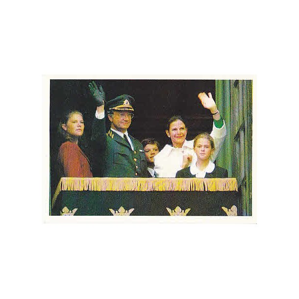 Svenska Kungliga Familien i Stockholm.