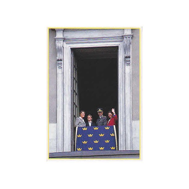 Svenska Kungliga Familien i Stockholm.