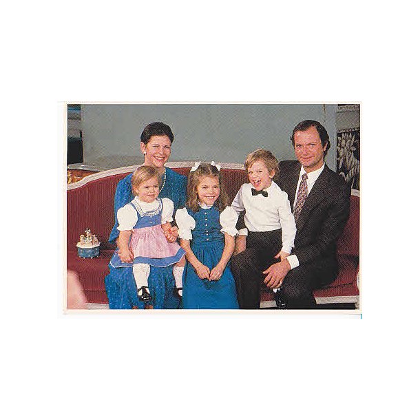 Svenska Kungliga Familien i Stockholm.