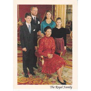 Svenska Kungliga Familien i Stockholm.