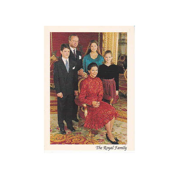 Svenska Kungliga Familien i Stockholm.