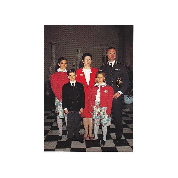 Svenska Kungliga Familien i Stockholm.