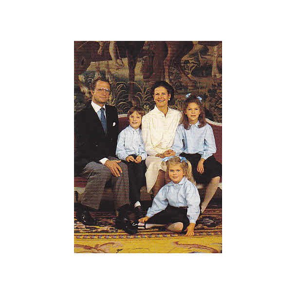 Svenska Kungliga Familien i Stockholm.