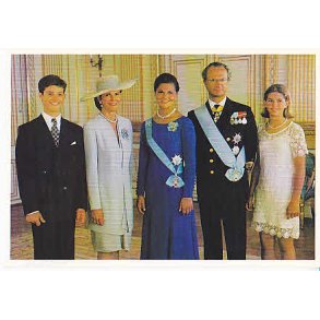 Svenska Kungliga Familien.