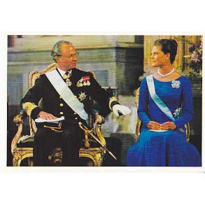 Konung Carl Gustaf och Kronprinsessan Victoria.