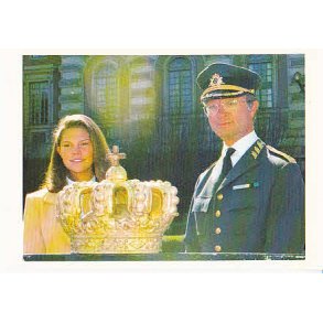 Konung Carl Gustaf och Kronprinsessan Victoria.