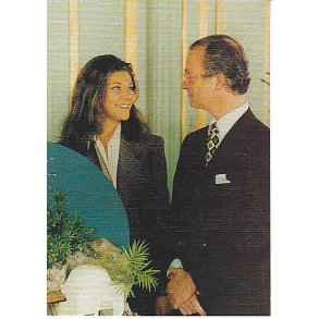 Konung Carl Gustaf och Kronprinsessan Victoria.