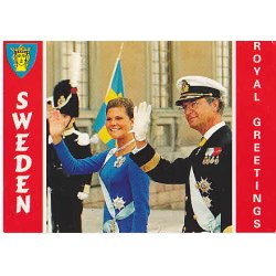 Konung Carl Gustaf och Kronprinsessan Victoria.