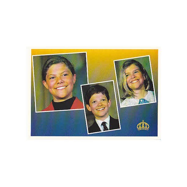 Kronprinsessan Victoria- Carl Philip - Madeleine -